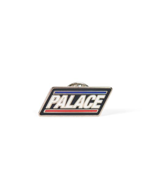 PALACE BASICALLY A PIN BADGE BLACK / SILVER
