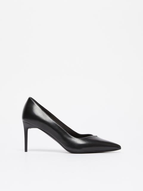 Max Mara PHYLLIS Nappa leather court shoes
