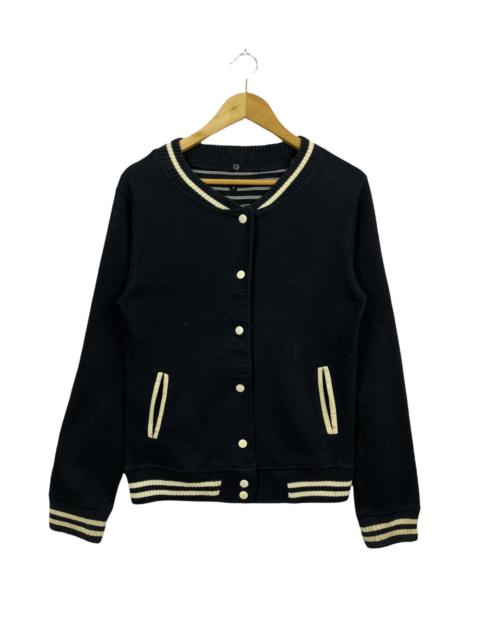 Other Designers Japanese Brand - Sorridere Brooklyn Embroidered Cardigan Full Button Navy
