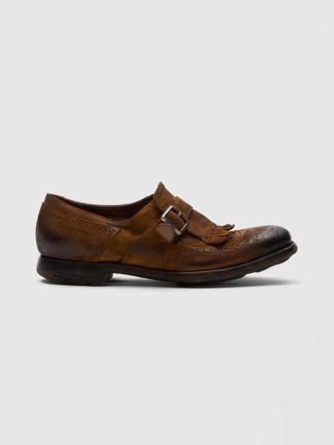 Church's Vintage Suede Monk Strap