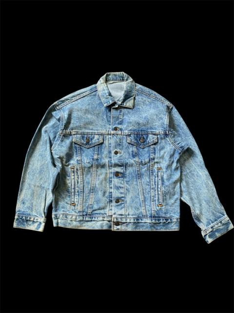 Levi's Vintage Levi's 74069-5 Acid/Stone Wash Denim Trucker Jacket