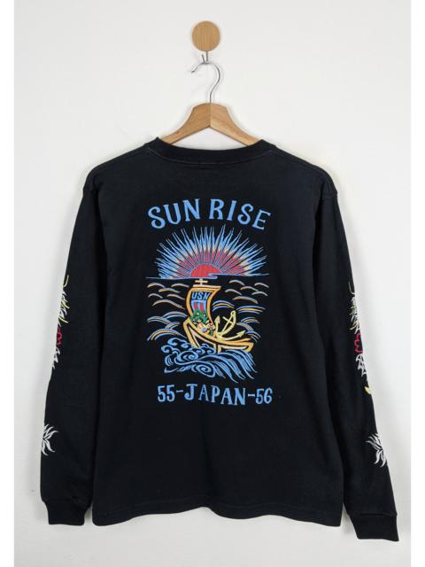 Other Designers Sugar Cane - Toyo Enterprise Sukajan Embroidery Sunrise Japan Sweatshirt