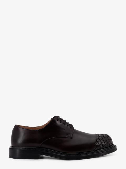 Bottega Veneta Bottega Veneta Men James Leather Lace-Up Shoe