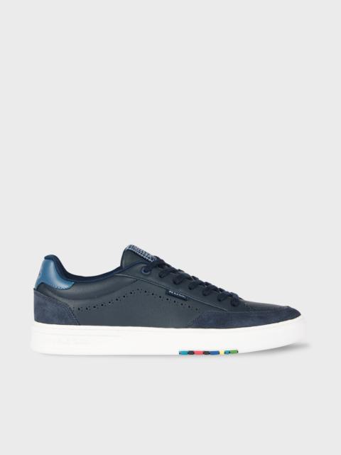 Paul Smith Navy Leather 'Hillstar' Trainers