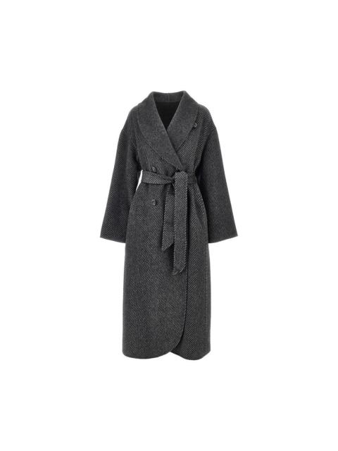 EMPORIO ARMANI Emporio Armani Reversible Double-breasted Coat Grey