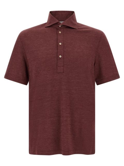 Brunello Cucinelli Brunello Cucinelli Men French Collar Polo Shirt