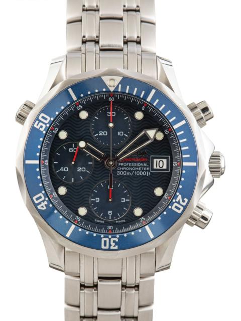 Preowned Omega Seamaster 300M Blue Wave Dial