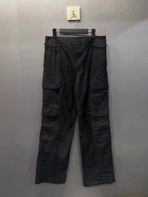 Louis Vuitton Louis Vuitton washed and distressed cargo trousers
