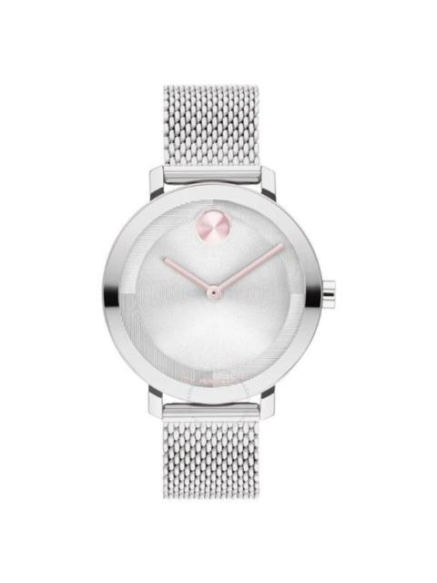 Movado - Movado Bold Evolution 2.0 Quartz Silver Dial Ladies Watch 3601085