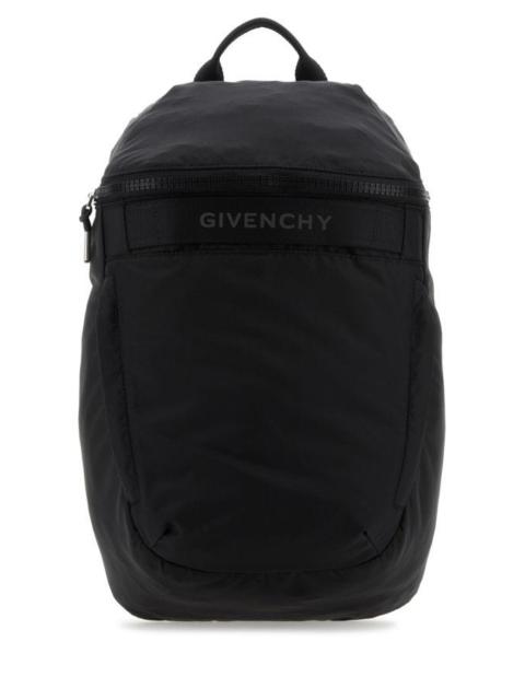 Givenchy Man Black Nylon G-Trek Backpack