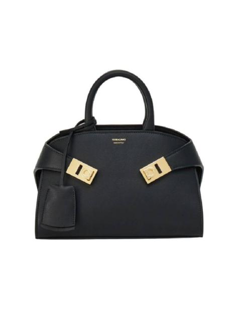 FERRAGAMO Ferragamo Hug Leather Handbag
