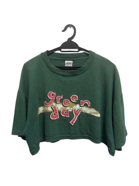 Other Designers Band Tees - Vintage 1995 Green Day Dookie Crop Tshirt