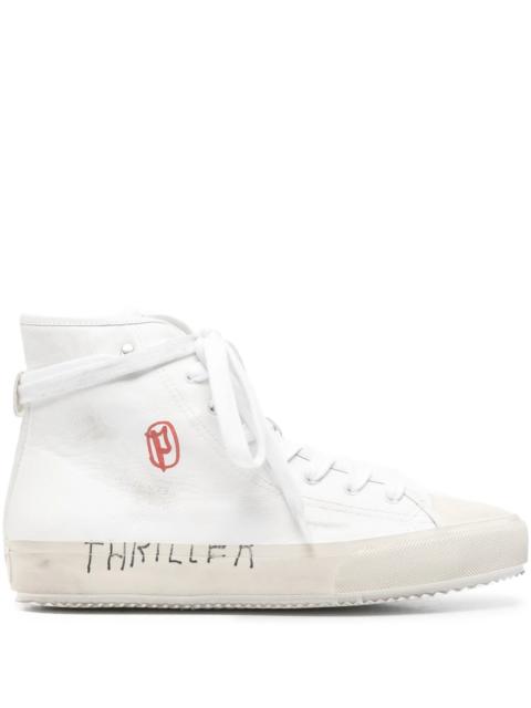 Paly Paly Hollywood High-top Graphic Sneakers