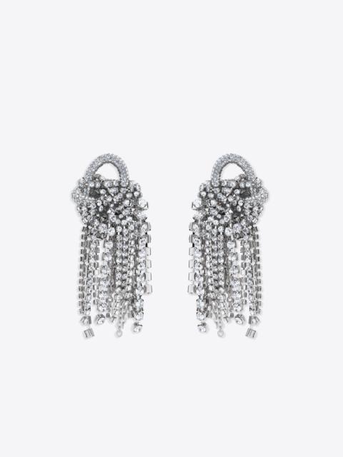 AREA MESSY CHAIN EARRINGS