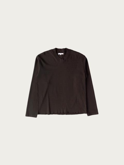 LADY WHITE CO. High V-Neck Tee - Timber