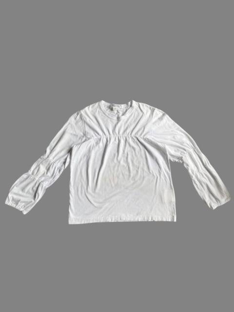 Comme Des Garçons Comme Comme Shrunken Long Sleeve Oversize T Shirt