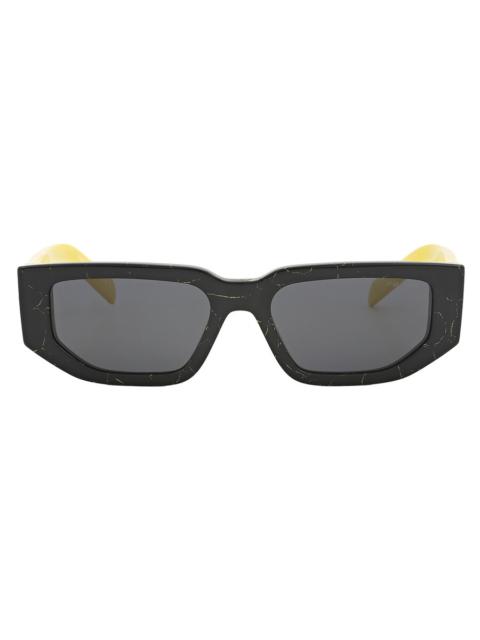 Prada Prada Dark Grey Rectangular Men's Sunglasses PR 09ZS 19D5S0 54