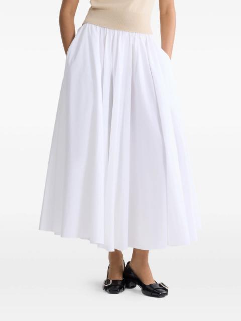 PATOU Patou Elasticated-waist Maxi A-line Skirt