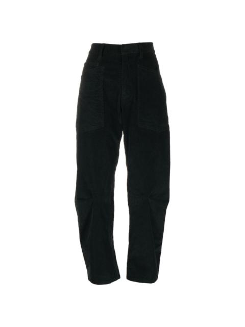 Shon high-rise trousers