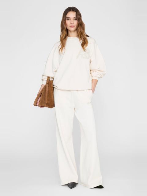 ANINE BING ANINE BING Monogram Kacey Sweatpant in Cream at Nordstrom