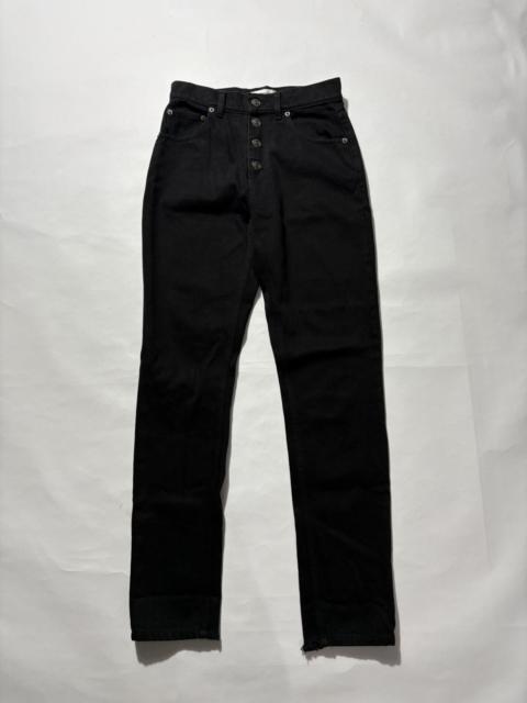 BALENCIAGA BALENCIAGA HIGH WAISTED STRAIGHT LEG JEANS