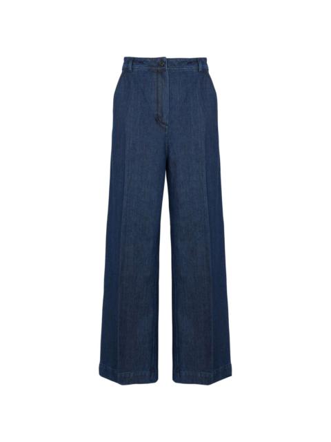 Yves Salomon wide-leg jeans