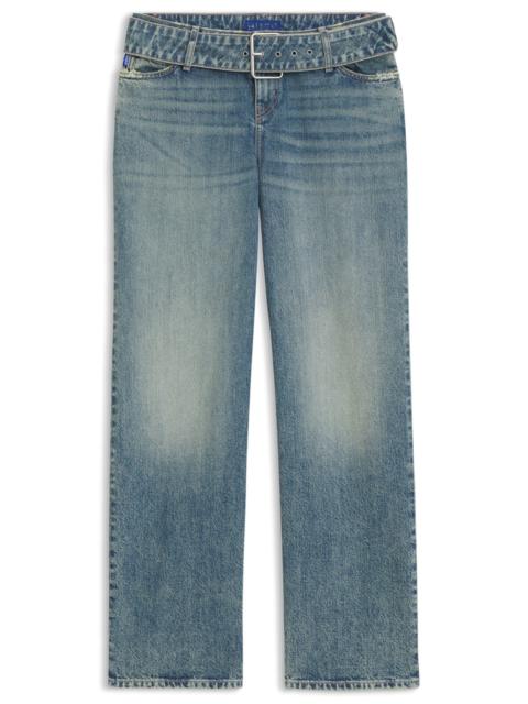 HUGO BAGGY-FIT JEANS WITH DENIM BELT