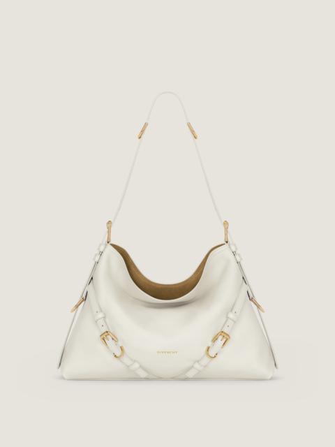 Givenchy MEDIUM VOYOU BAG IN SHINY LEATHER