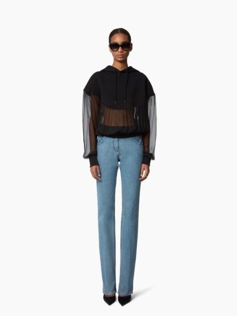 NINA RICCI Fluid Chiffon Hoodie