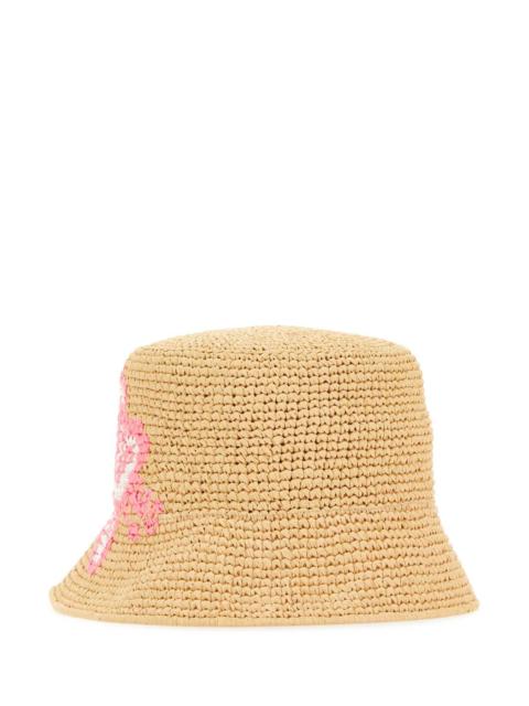 Prada Prada Women Raffia Bucket Hat