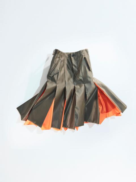 sacai Nylon Twill Skirt