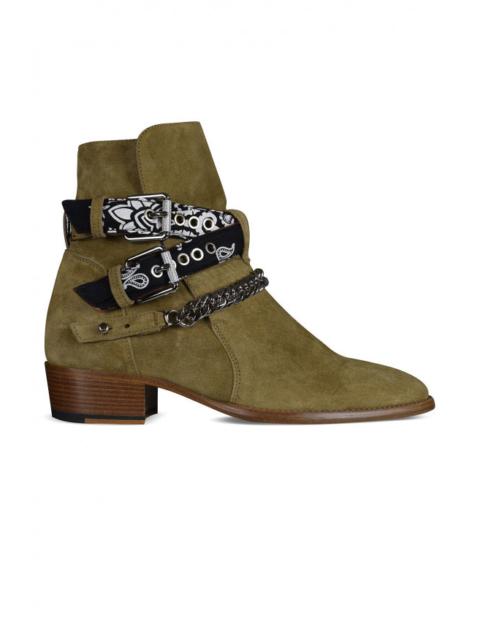 AMIRI Amiri Men Boots Bandana Buckle