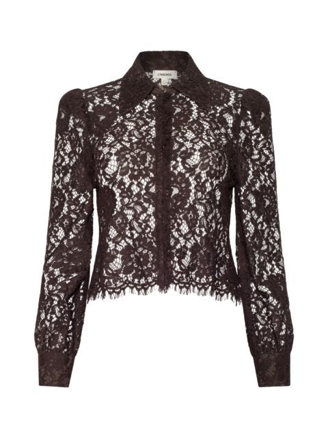 L'AGENCE Anita Lace Blouse