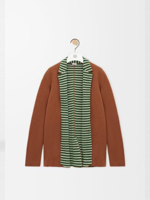 Loewe Jacket in wool and alpaca blend