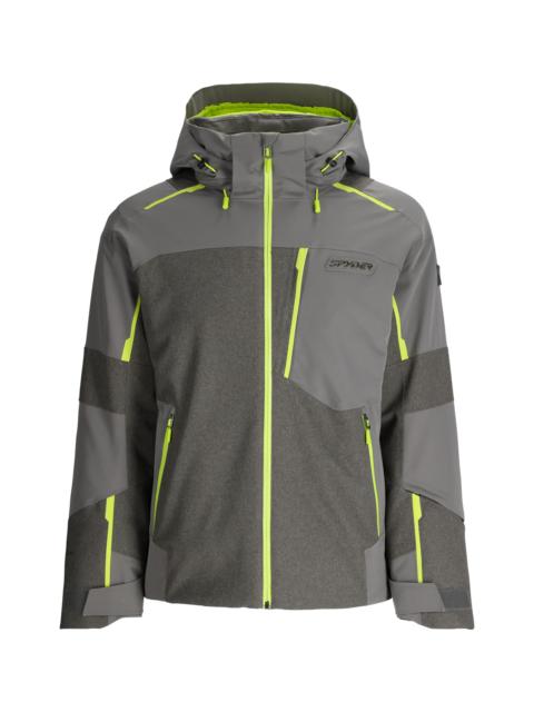 SPYDER Mens Leader Jacket - Storm