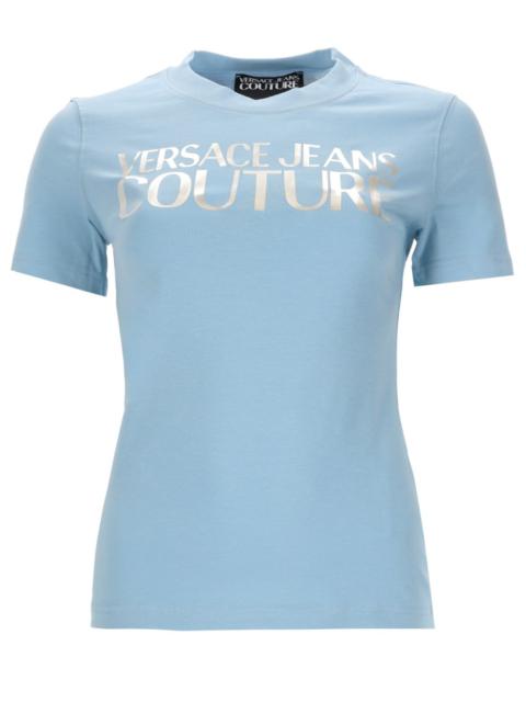 VERSACE JEANS COUTURE T-SHIRT IN COTONE CON LOGO