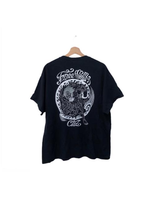 Other Designers Japanese Brand - MONKEY KING BIG LOGO SHORT SLEEVE T-SHIRT