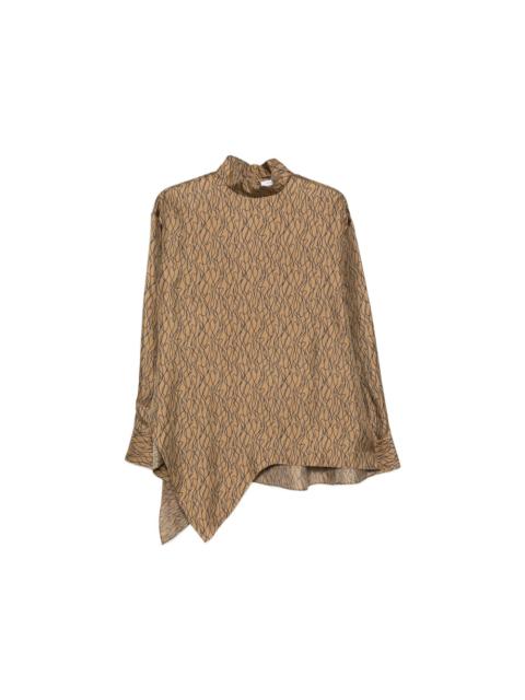 FERRAGAMO Ferragamo Neutrals Tops - Blouses Women
