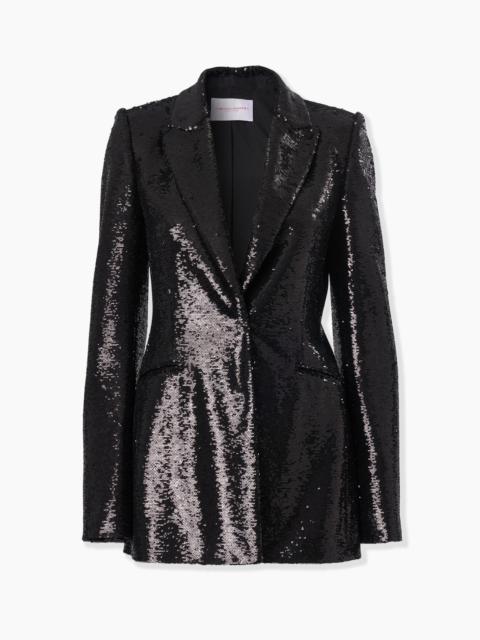 CAROLINA HERRERA Peak Lapel Sequined Jacket