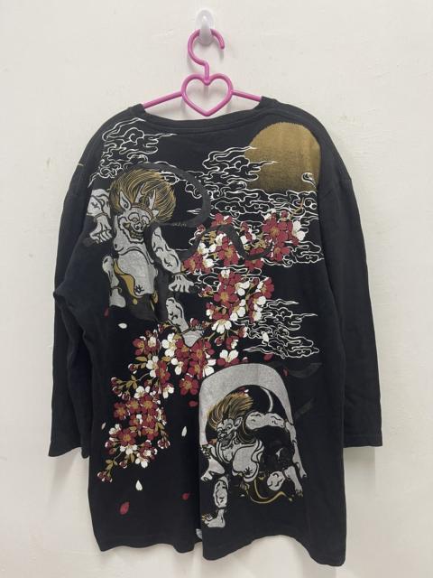Other Designers Japanese Brand - Rare Vintage SUKAJAN JAPAN Gods Full All Over 3q Tee