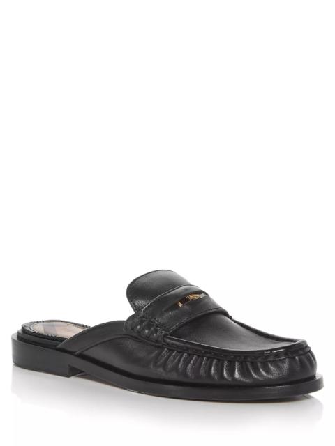 Burberry Women's Cadet Penny Loafer Mules