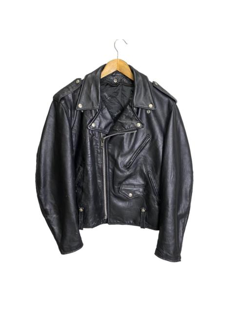 Schott Schott double collar leather jacket