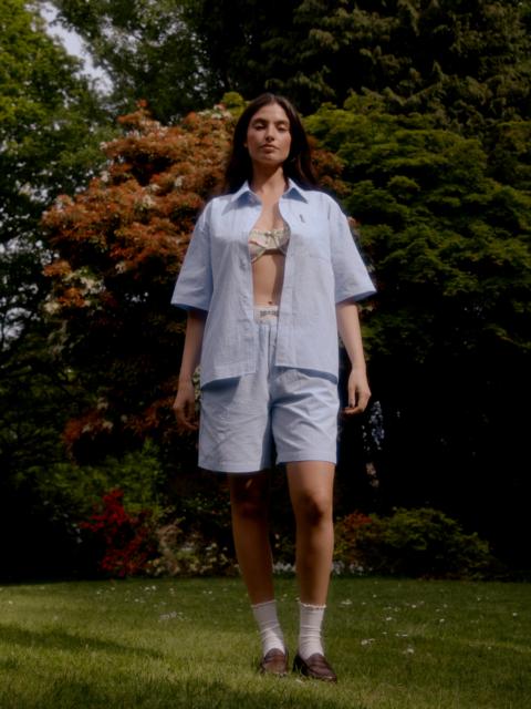 House of Sunny SEERSUCKER BOX FIT SHORT