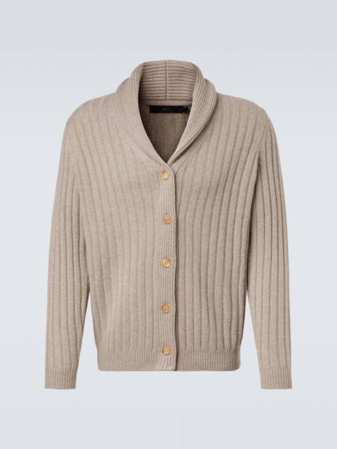arch4 Mr Denver ribbed-knit cashmere cardigan