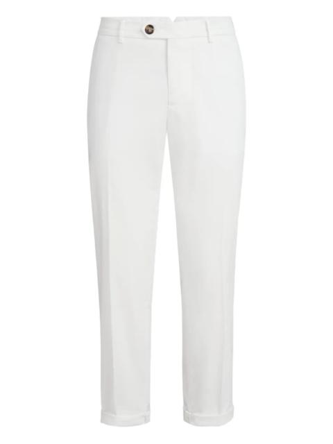 Brunello Cucinelli Gabardine Garment Dyed Pants