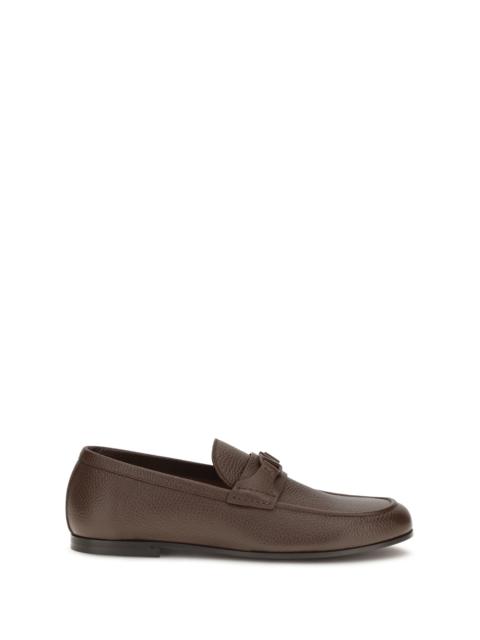 Valentino Valentino Garavani VLogo Signature Loafers Light Coffee