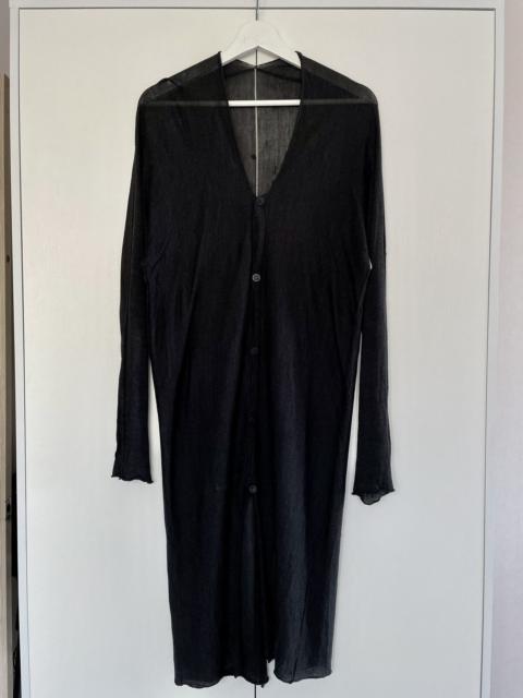 Other Designers Carpe Diem - Label Under Construction Lightweight Buttoned Long Cardigan