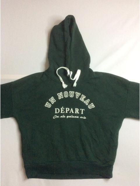 Other Designers Vintage - VINTAGE OLIVE des OLIVE JAPANESE HOODIE NICE DESIGN