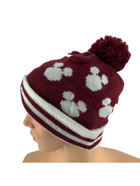 Other Designers Mickey Mouse - Tokyo Disney Resort Mickey Mouse Logo Snow Hat #39-B