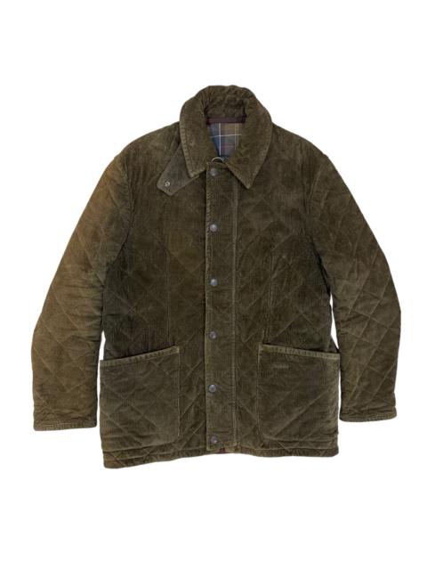 Barbour Vintage Barbour D86 Fine Corduroy Quilted Jacket